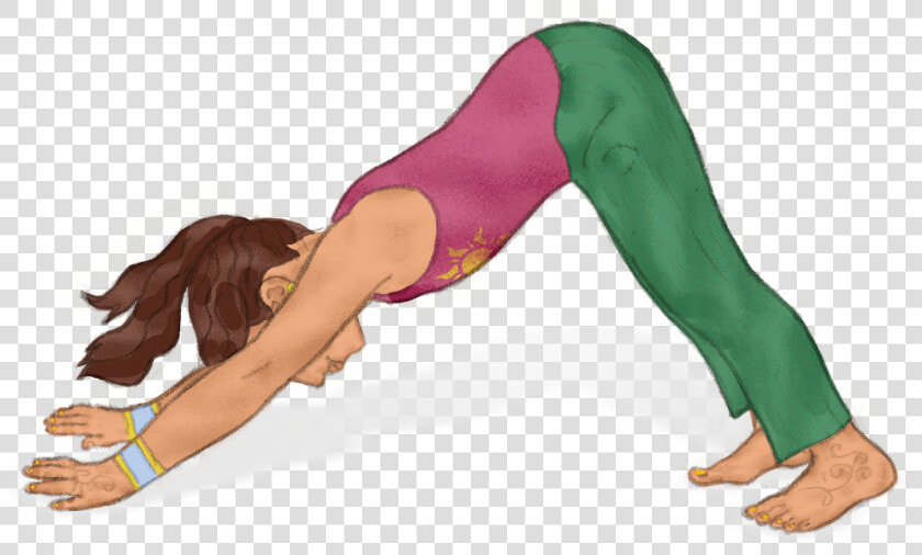 Kids Yoga Downward Dog  HD Png DownloadTransparent PNG