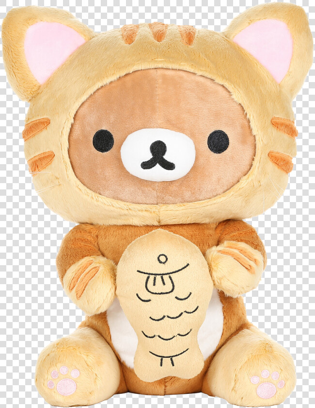 Kawaii Rilakkuma Tiger Fish Plush San x Licensed   Rilakkuma Plush Dress  HD Png DownloadTransparent PNG