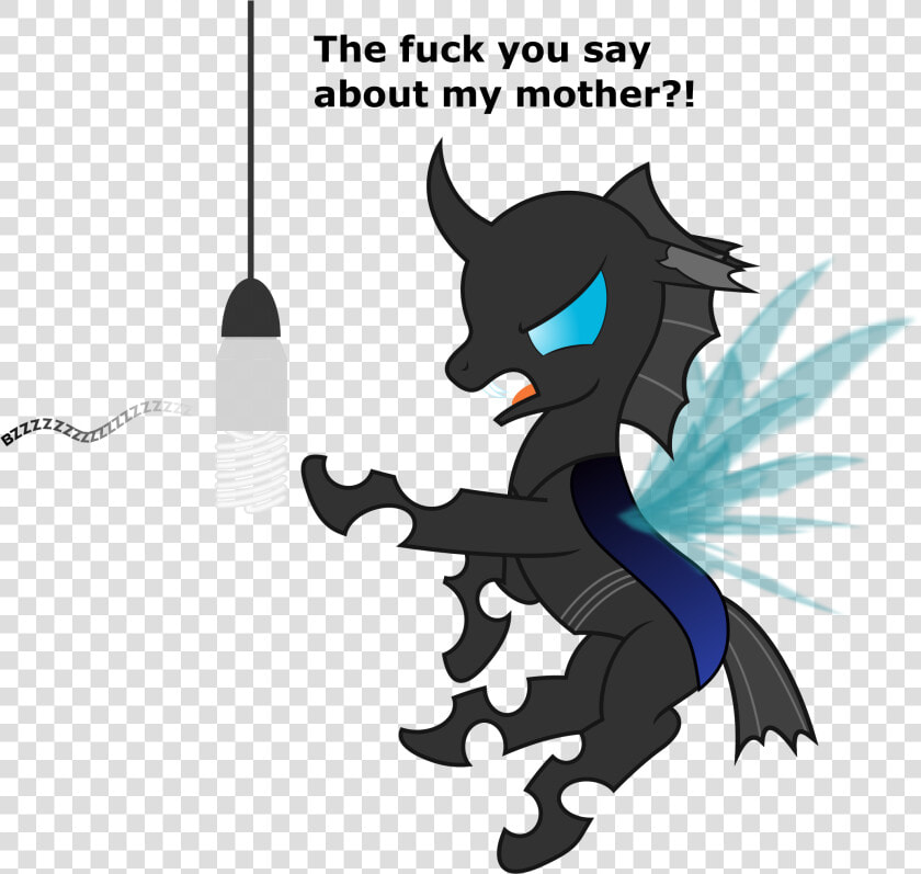 Waveywaves  Buzzing  Cfl  Changeling  Frown  Glare    Cartoon  HD Png DownloadTransparent PNG