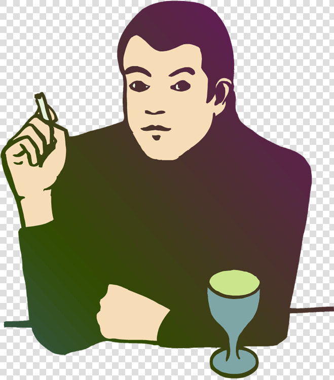 Men Smoking And Drink Alcohol Animation   Png Download   Men Smoking And Drink Alcohol Animation  Transparent PngTransparent PNG