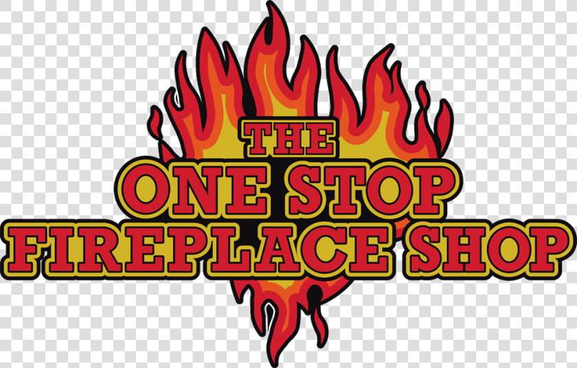 The One Stop Fireplace Shop Logo   Graphic Design  HD Png DownloadTransparent PNG