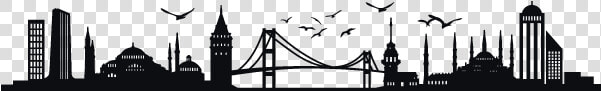 Istanbul Skyline Silhouette   Istanbul Png  Transparent PngTransparent PNG