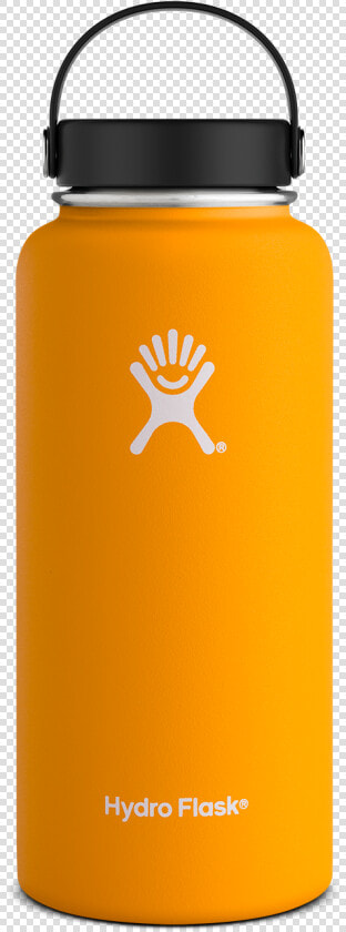 32 Oz Wide Mouth Mango Water Bottle From Aries Apparel   32 Oz Mango Hydro Flask  HD Png DownloadTransparent PNG