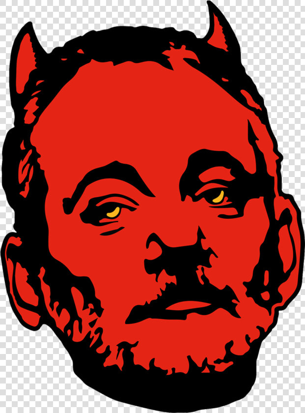 Image Of Devil Murray T shirt   Bill Murray  HD Png DownloadTransparent PNG