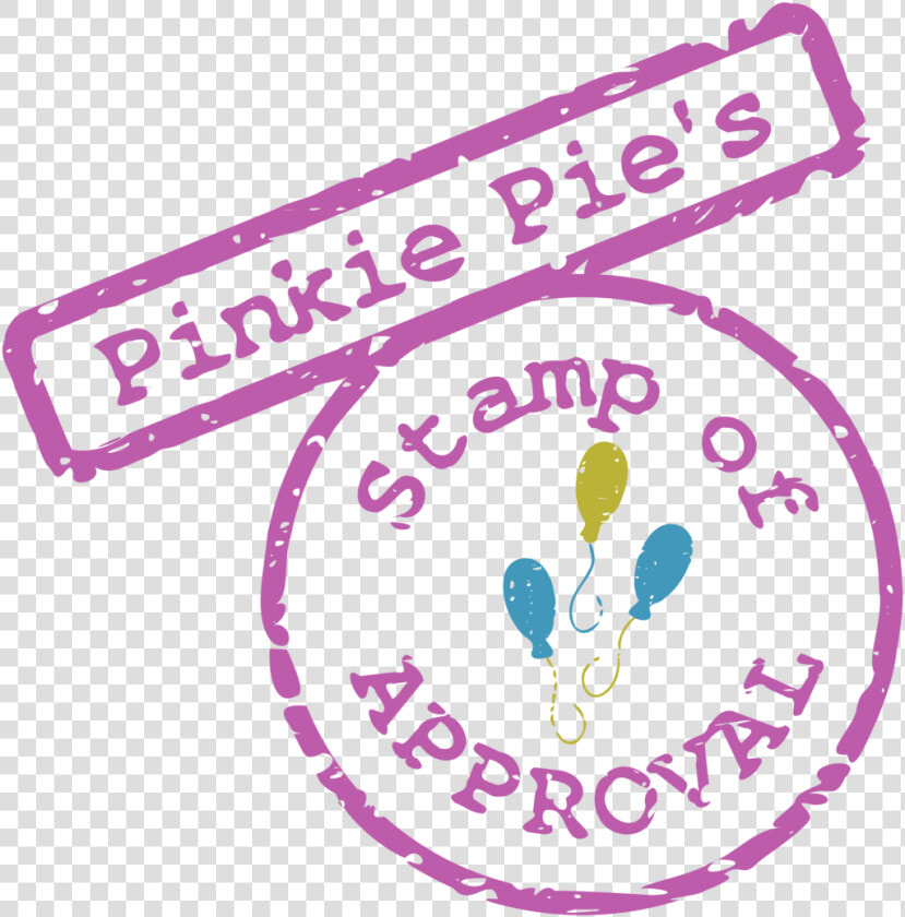 Pinkie Pie S Stamp Of Approval By Tiwak   Pinkie Pie Approves  HD Png DownloadTransparent PNG