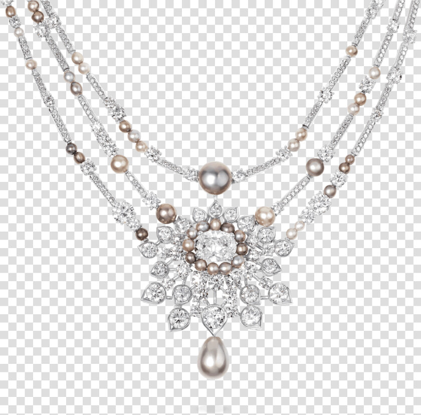 10 06 394r Diam Pearl Necklace Crop   Diamond Necklace Model Png  Transparent PngTransparent PNG