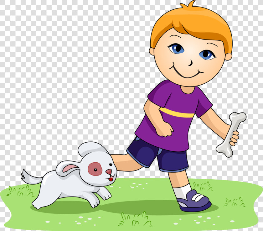 Dancing Dog Clipart Svg Royalty Free Dog Clipart Kid   Boy Dog Clipart  HD Png DownloadTransparent PNG