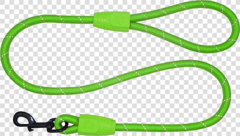 Doco® 4ft Reflective Rope Leash W  Super Soft Rubber   Strap  HD Png DownloadTransparent PNG