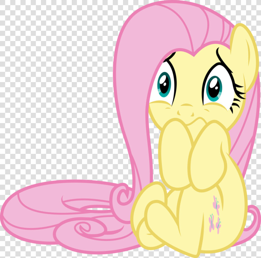 Fluttershy Rainbow Dash Pinkie Pie Pony Applejack   My Little Pony Scared Fluttershy  HD Png DownloadTransparent PNG