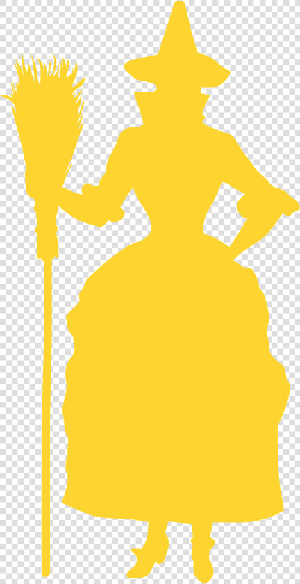 Bruja Para Colorear Siluetas  HD Png DownloadTransparent PNG