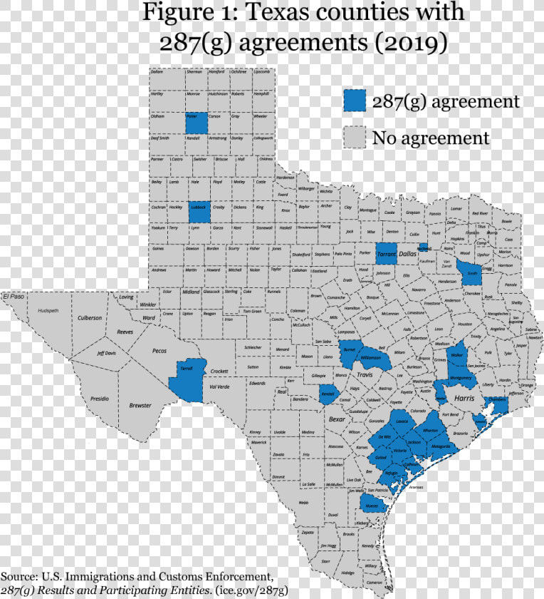 Map Texas Counties  HD Png DownloadTransparent PNG