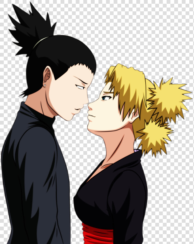 Shikamaru And Temari   Shikamaru And Temari Kissing  HD Png DownloadTransparent PNG