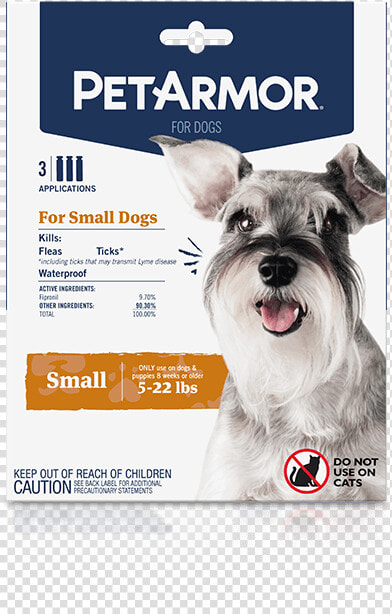 Petarmor Flea And Tick Treatment For Small Dogs   Veterinary Medicine Labels For Cat Tick  HD Png DownloadTransparent PNG