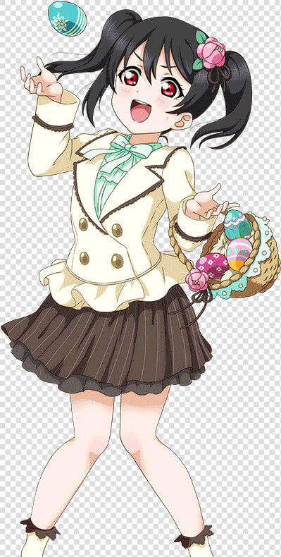 Love Live Umi Sonoda Nico Yazawa Easter Set Event Cards   Transparent Nico Yazawa Png  Png DownloadTransparent PNG