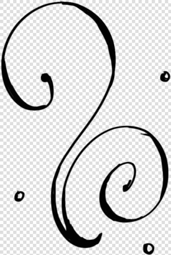 Simple Swirls Cliparts   Line Art  HD Png DownloadTransparent PNG