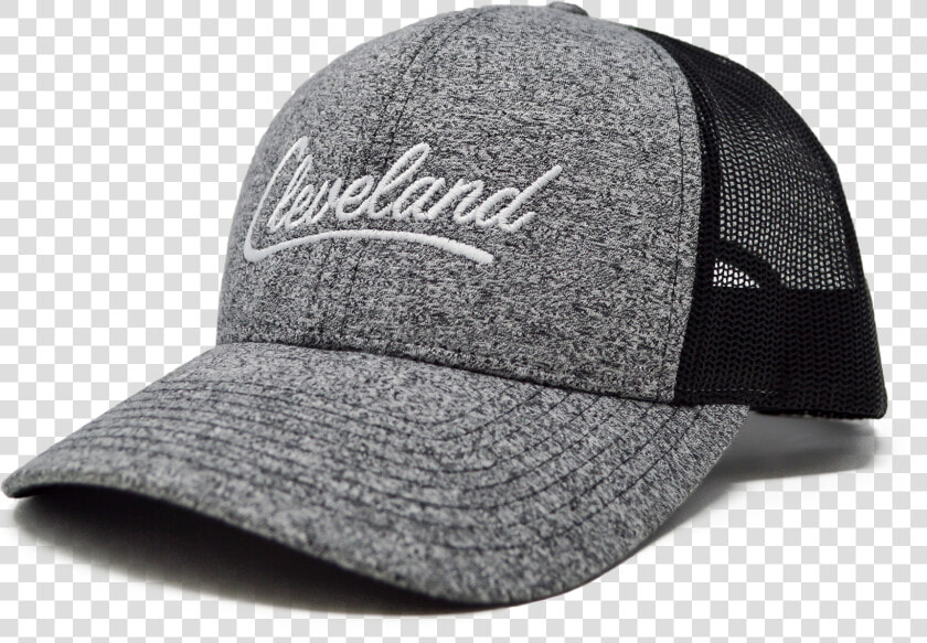 Cleveland Script Trucker Hat   Baseball Cap  HD Png DownloadTransparent PNG