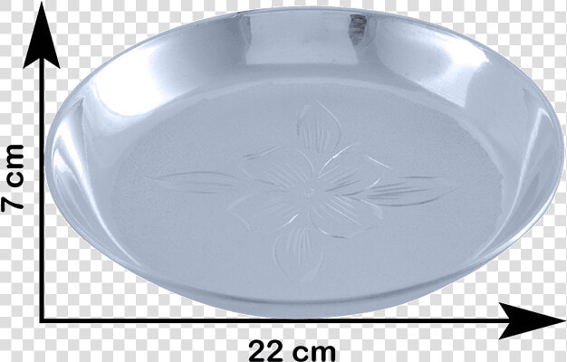 Silver Thali Glass Set   Pizza Pan  HD Png DownloadTransparent PNG