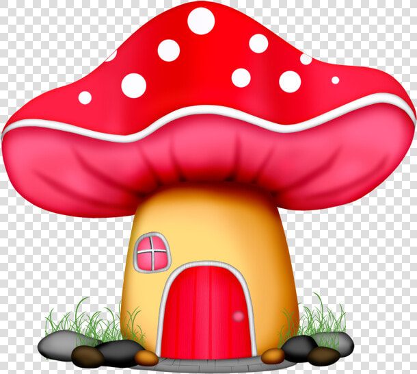 Transparent Red Mushroom Png   Mushroom Fairy House Drawing  Png DownloadTransparent PNG