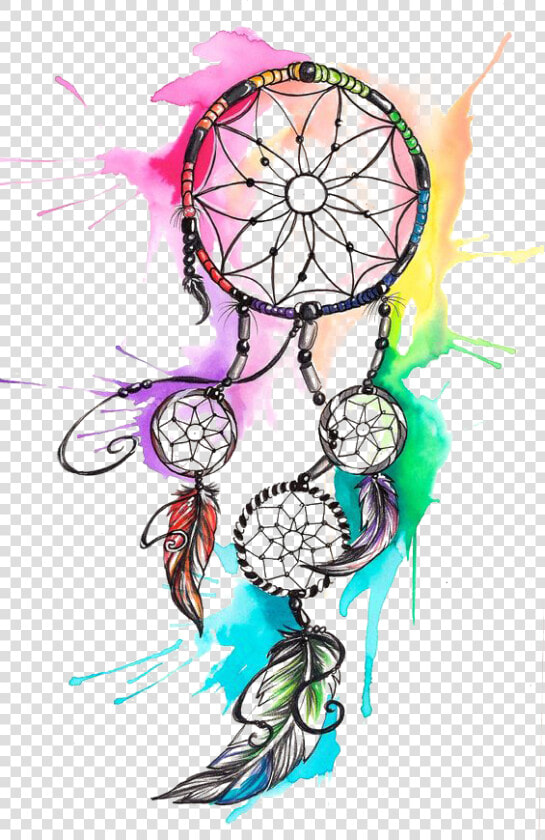 Transparent Dreamcatcher Clipart   Watercolor Dream Catcher Png  Png DownloadTransparent PNG