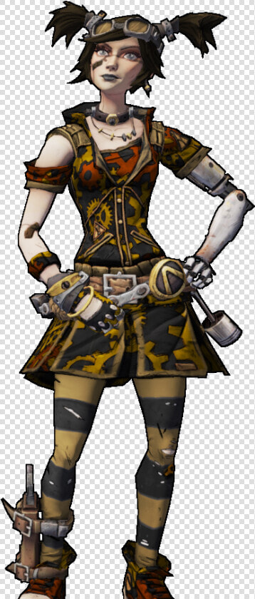 Borderlands September Th   Borderlands 2 Gaige None Blacker Skin  HD Png DownloadTransparent PNG