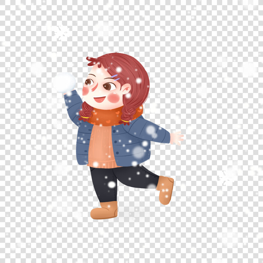 Hand Painted Fresh Winter Heavy Snow Png And Psd   Cartoon  Transparent PngTransparent PNG