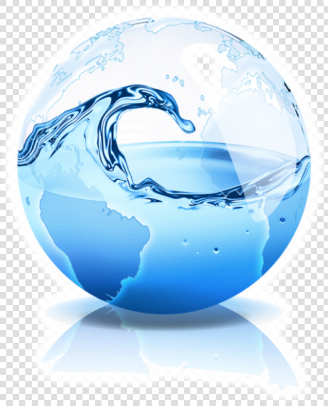  ftestickers  ball  circle  water  glowing   September 18 World Water Monitoring Day  HD Png DownloadTransparent PNG