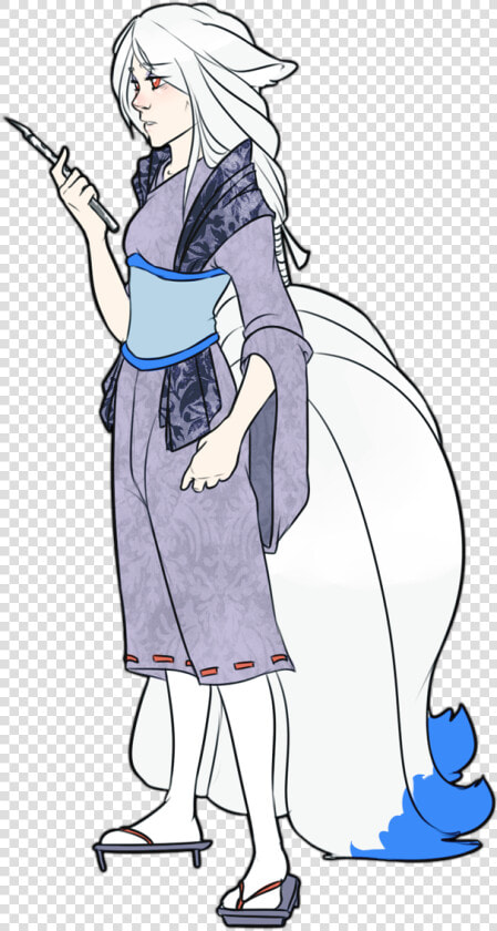 Shiny Ninetales Gijinka  HD Png DownloadTransparent PNG