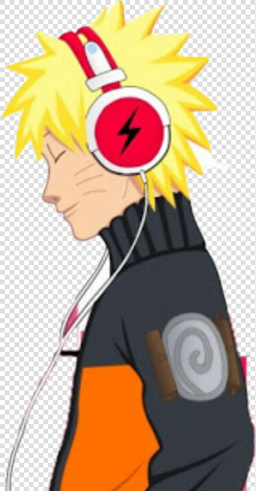  naruto Listening Music   Naruto Listening To Music  HD Png DownloadTransparent PNG