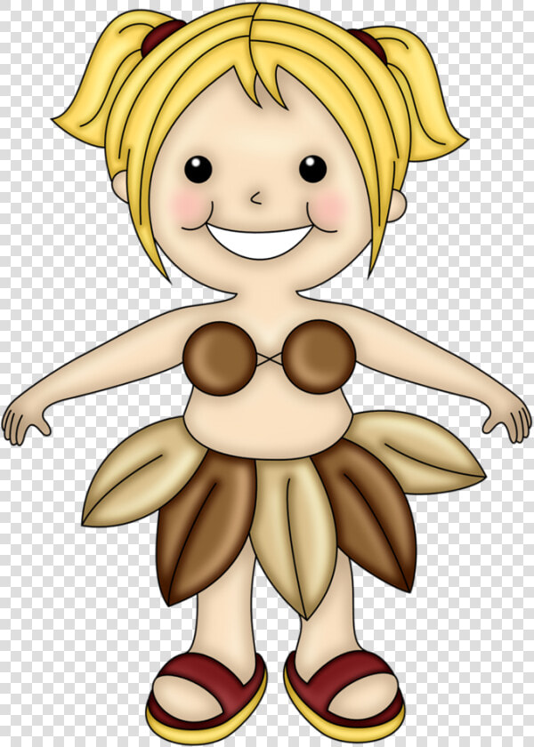 Hawaiian Aloha Tropical Hula Girl  Havaianas  Clipart    Clip Art  HD Png DownloadTransparent PNG