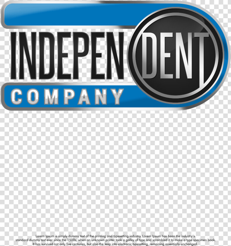 Logo Design By Criollo S Art For Independent Dent Company   Electric Blue  HD Png DownloadTransparent PNG