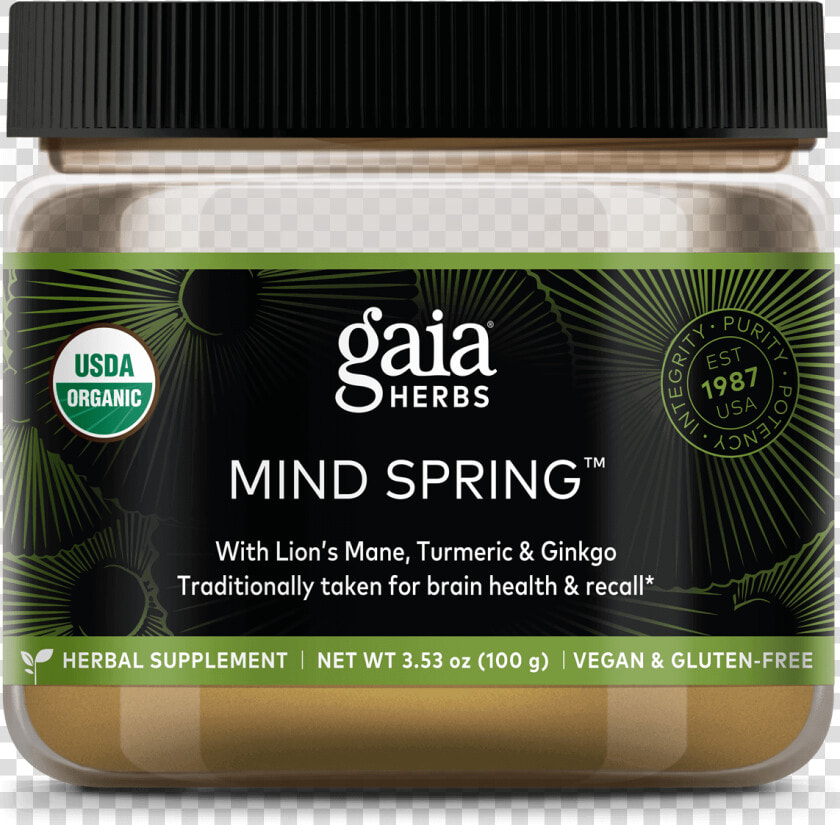 Gaia Herbs Mind Spring  HD Png DownloadTransparent PNG