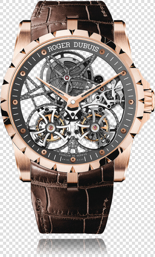 Roger Dubuis Excalibur Skeleton Flying Tourbillon  HD Png DownloadTransparent PNG