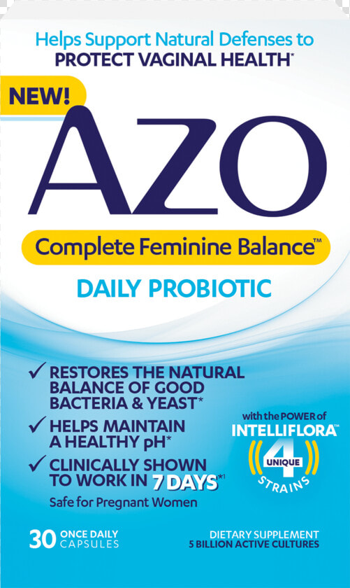 Azo Probiotic  HD Png DownloadTransparent PNG