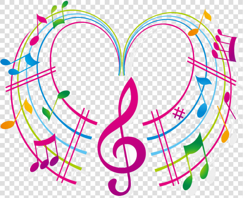 Transparent Colorful Musical Notes Clipart   Colored Musical Notes Symbols  HD Png DownloadTransparent PNG