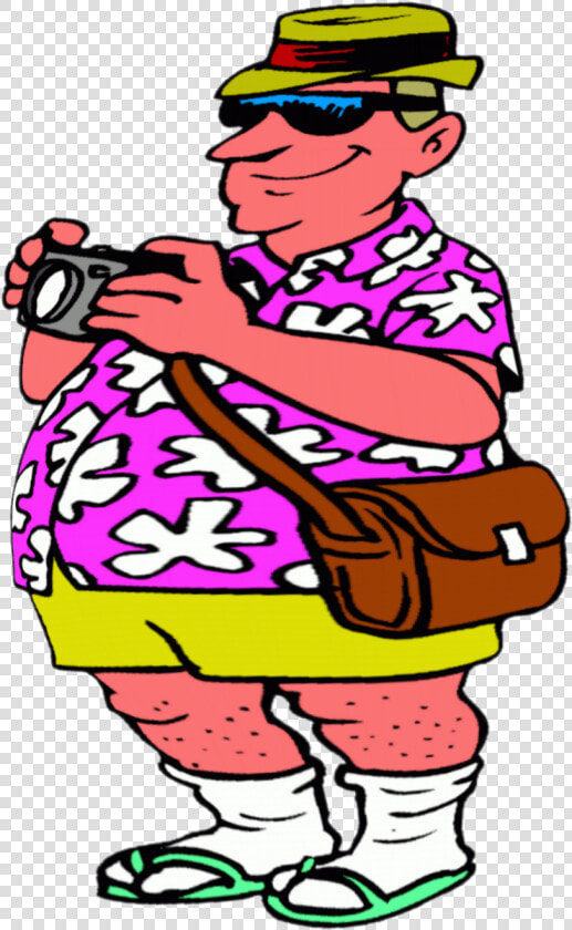 Transparent Tourism Clipart   Tourist Drawing  HD Png DownloadTransparent PNG