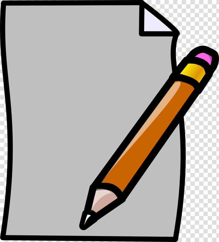 Paper Blank Pencil Free Picture   Transparent Pencil And Paper  HD Png DownloadTransparent PNG