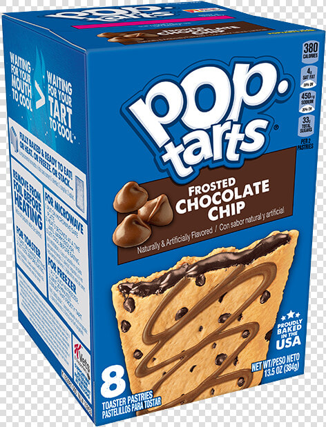 Pop Tarts Chocolate Chip  HD Png DownloadTransparent PNG