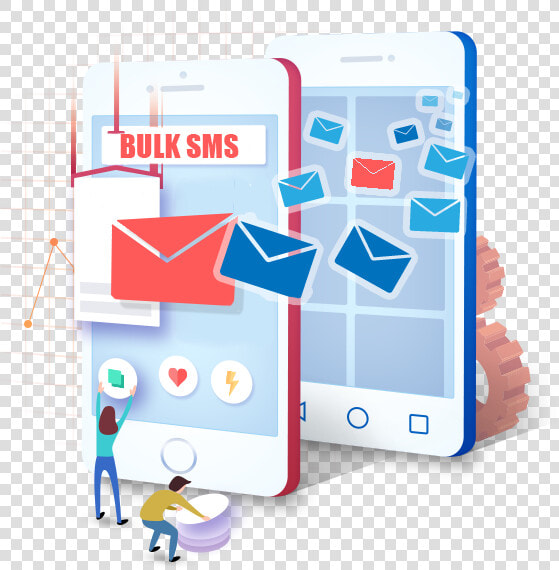 Bulk Sms Service Provider In India   Bulk Sms Services Creative  HD Png DownloadTransparent PNG