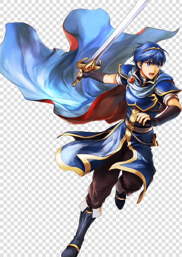 Full Attack Marth   Fire Emblem Heroes Marth  HD Png DownloadTransparent PNG