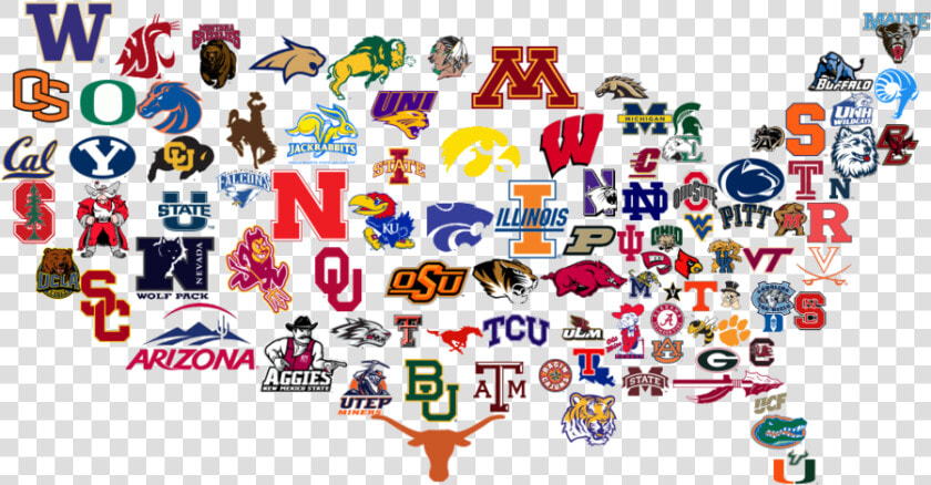 College Football Teams Logos Clipart College Football   College Football Logos  HD Png DownloadTransparent PNG