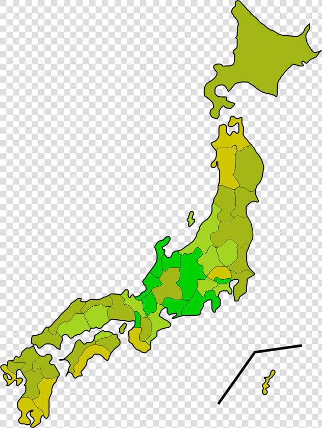 Japan Hdi By Prefecture   Japan Age Of Consent Map  HD Png DownloadTransparent PNG