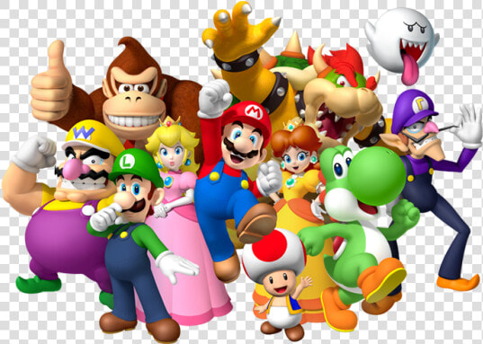 Ci16 Parentssection Introductiontonintendo Nintendocharacters   Super Mario Characters Png  Transparent PngTransparent PNG