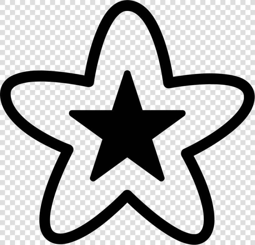 Cute Star   Estrella Dentro De Otra Estrella  HD Png DownloadTransparent PNG