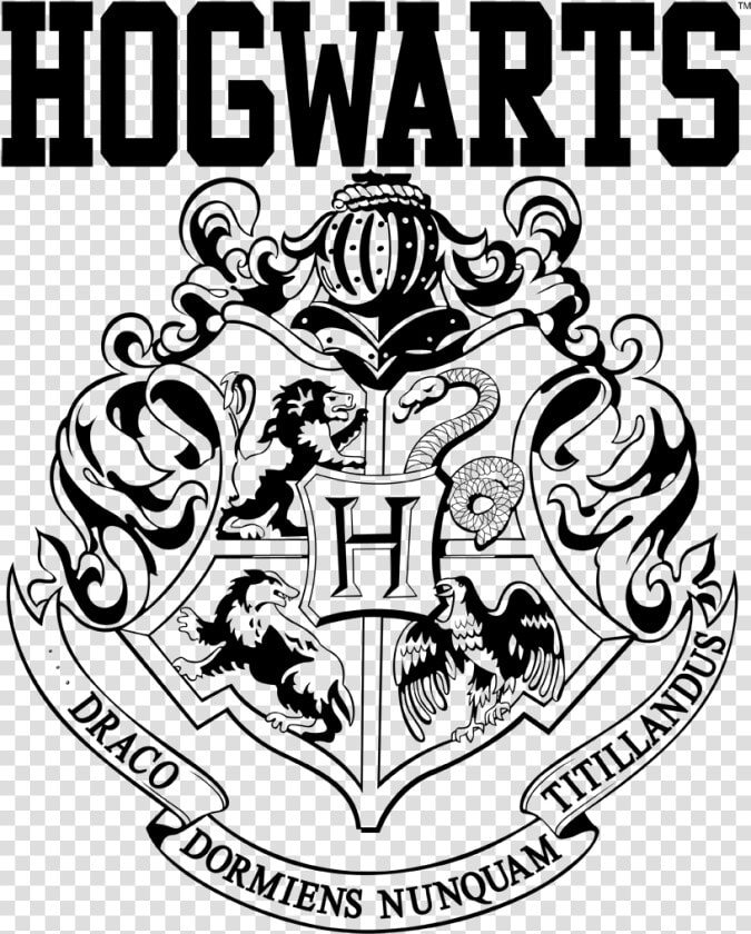 Transparent Hogwarts Crest Png   Hogwarts Logo  Png DownloadTransparent PNG