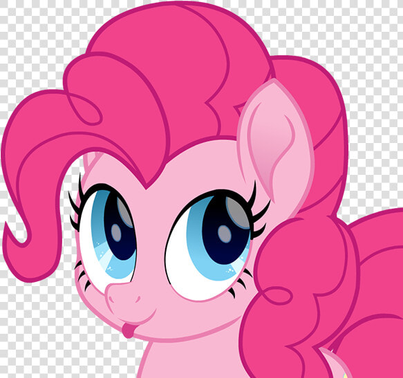 Spookitty  Blep  Cute  Diapinkes  Looking At You  Movie   Pinkie Pie Movie Style  HD Png DownloadTransparent PNG