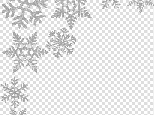 Snowflakes Clipart Divider   Transparent Background Snowflake Border  HD Png DownloadTransparent PNG