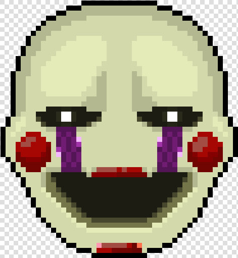 Fnaf Puppet Pixel Art  HD Png DownloadTransparent PNG