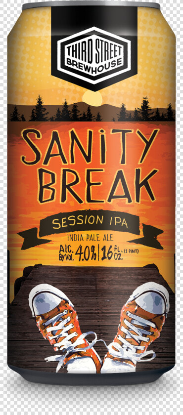 3rd Street Sanity Break Session Ipa   Craft Beer  HD Png DownloadTransparent PNG