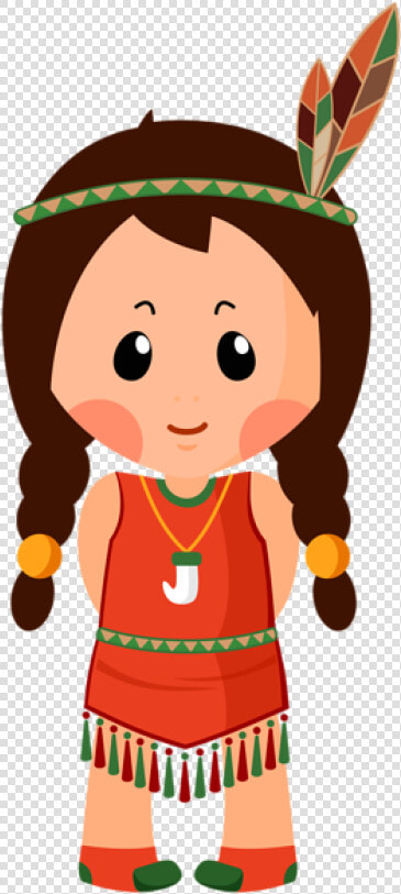 Native Americans Cartoon Drawing  HD Png DownloadTransparent PNG