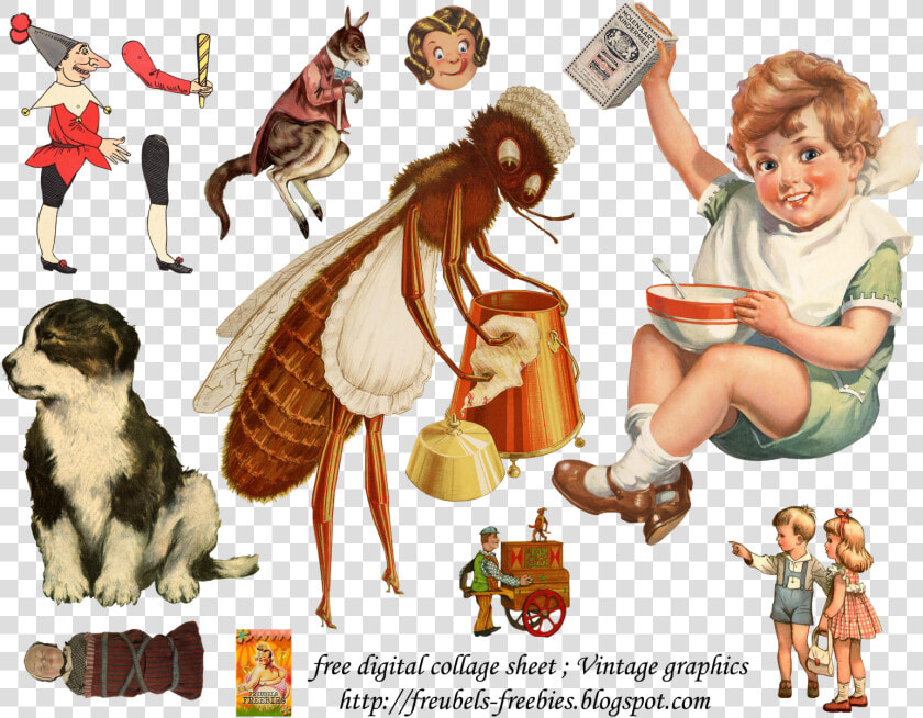 Free Digital Collage Sheet Download  HD Png DownloadTransparent PNG